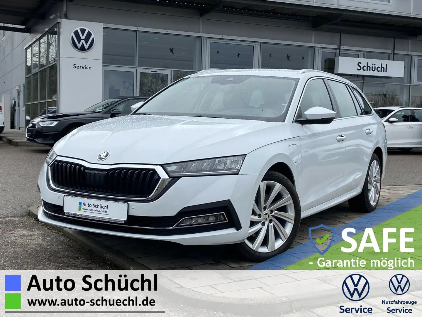 Skoda Octavia Combi iV 1.4 TSI DSG eHybrid 18"+NAVI-CO Weiß - 1