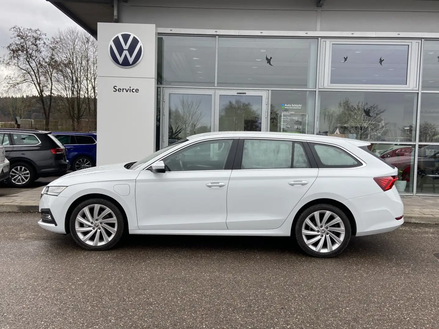 Skoda Octavia Combi iV 1.4 TSI DSG eHybrid 18"+NAVI-CO Weiß - 2