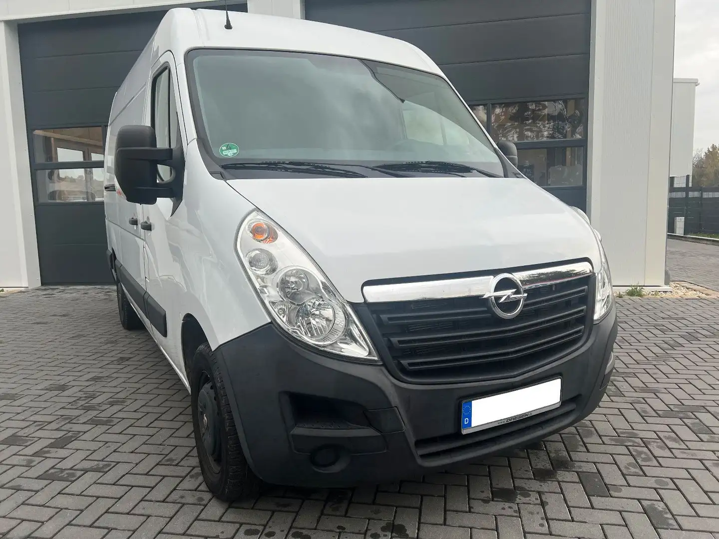 Opel Movano B Kasten 2.2 L2H2 3,5t Klima 1.Hand Weiß - 2