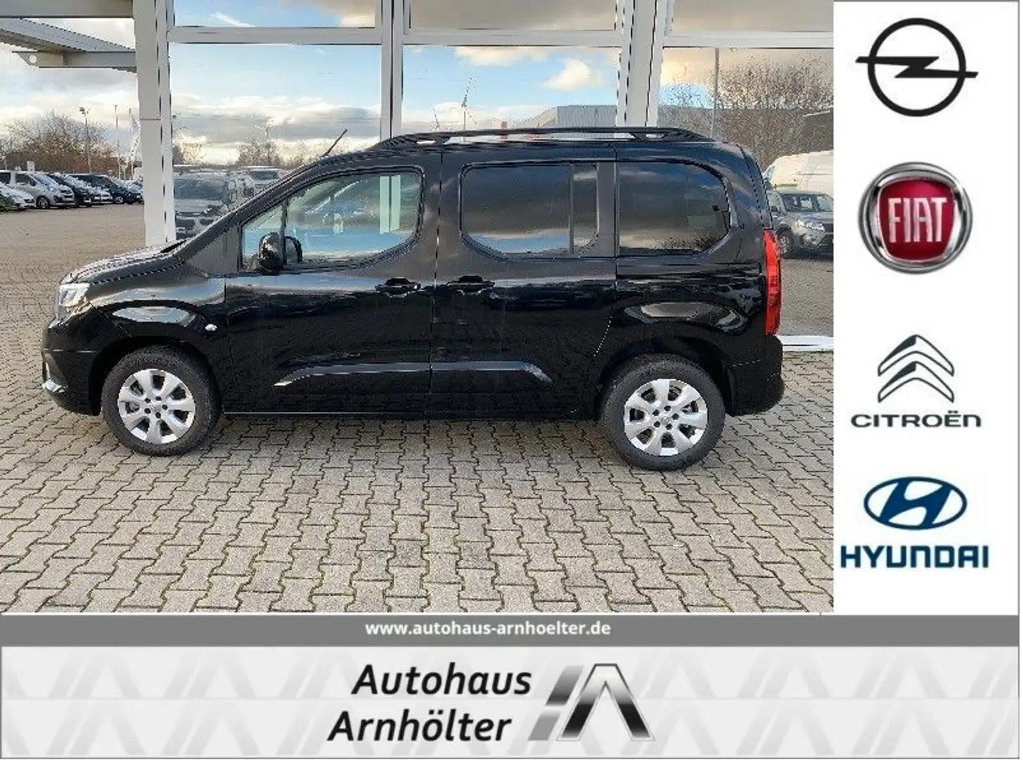 Opel Combo Life ULTIMATE 1.5 +AUTOM+ACC+NAV+SPUR+ALL+ Schwarz - 1