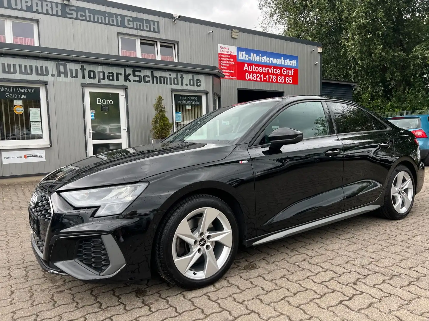 Audi A3 Limousine 35 TDI S Line AUTOM°LED°VIRTUAL°ACC Schwarz - 1