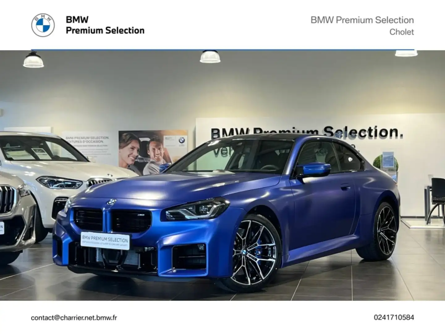 BMW M2 3.0i 460ch BVAS8 Blau - 1