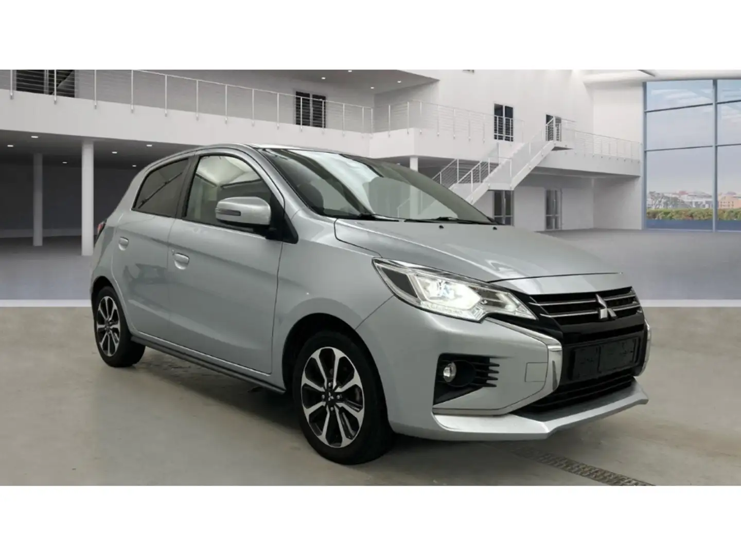 Mitsubishi Space Star Top 1.2 CVT LED Kamera App-Navi Sitzh. Silber - 2