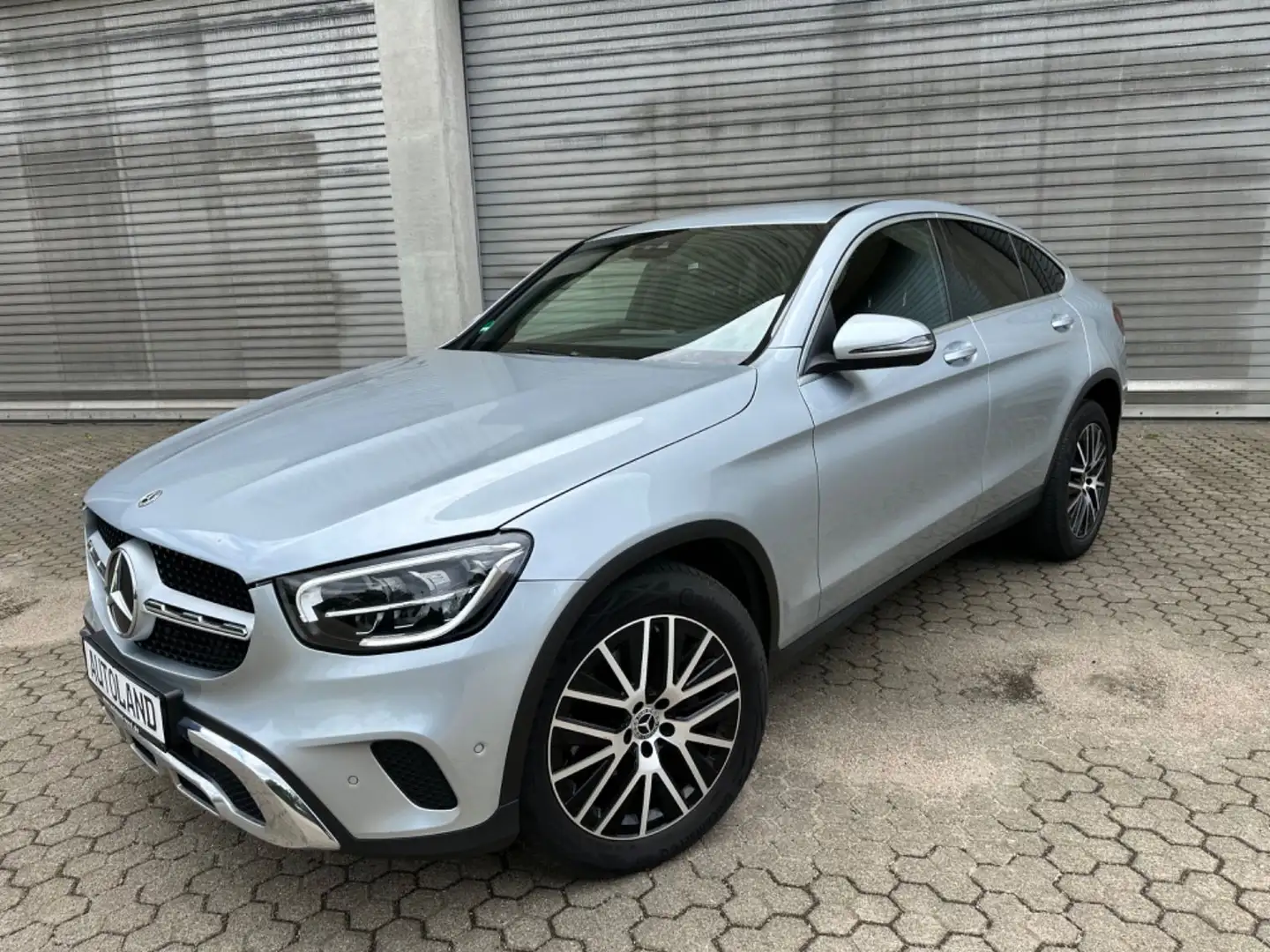 Mercedes-Benz GLC 220 d Coupe 4Matic*Navi*R.Cam*Leder*el.Sitz Argent - 1