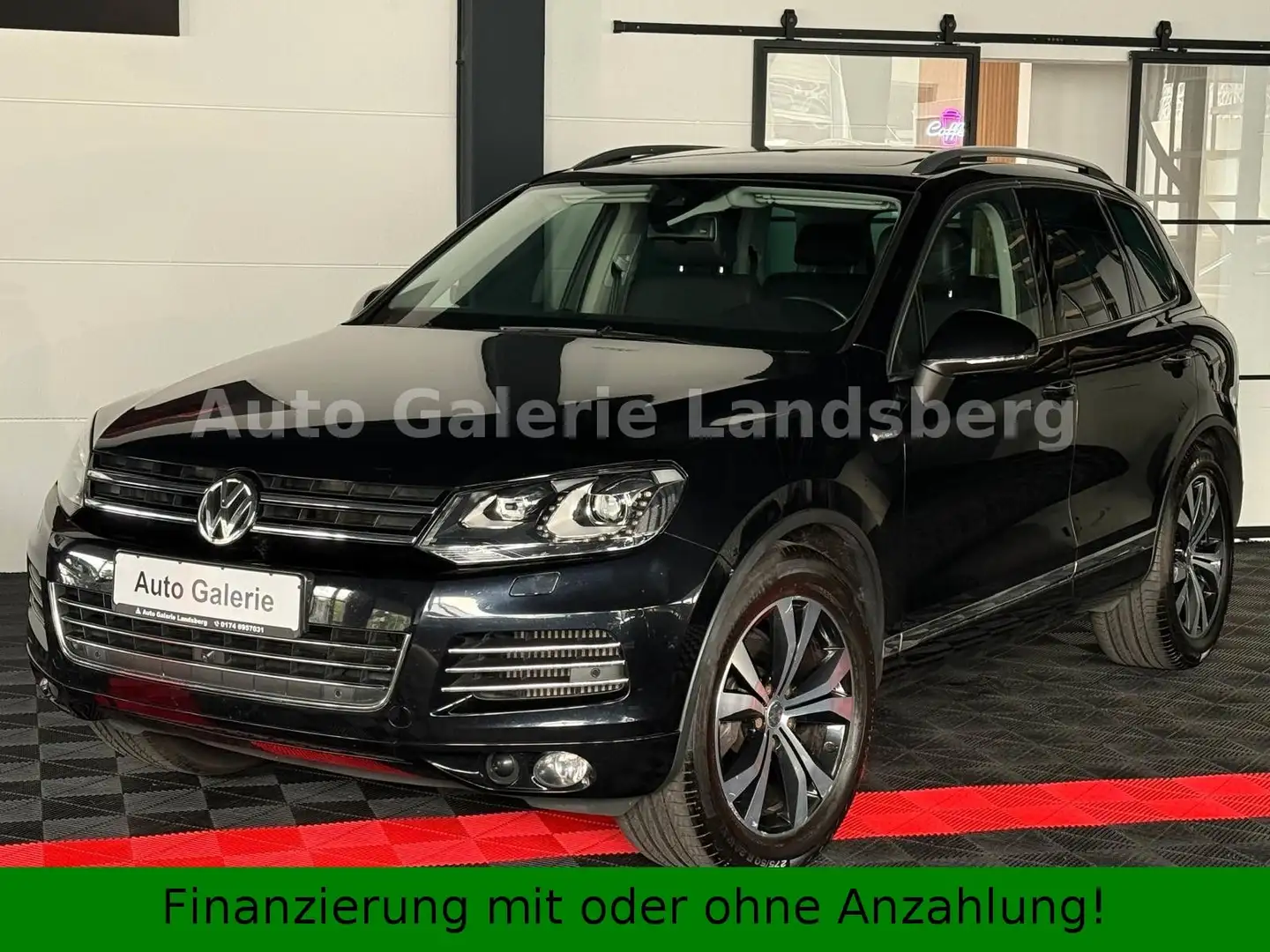 Volkswagen Touareg 3.0TDI 4M.*Xenon*Navi*Pano*Leder*AHK*20Z Noir - 1