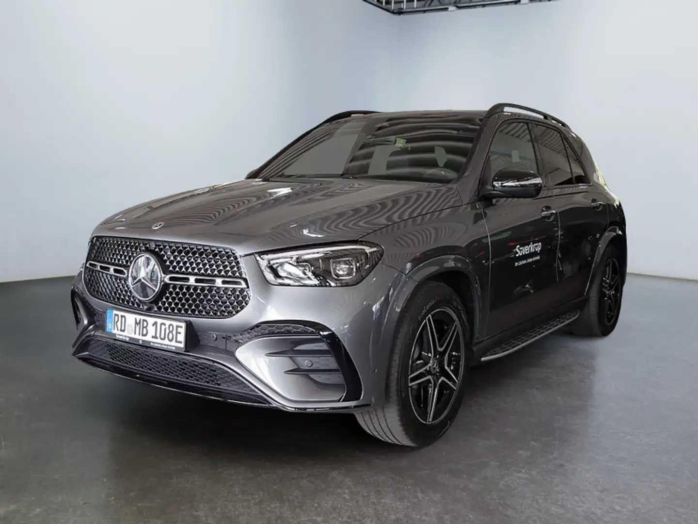 Mercedes-Benz GLE 350 de 4M AMG BURM NIGHT WIDE MEMO MULTI 360 Grau - 2