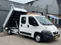 Peugeot Boxer 335 2.2 HDI L3 DC Kipper Kieper Trekhaak 2500kg tr Wit - thumbnail 1
