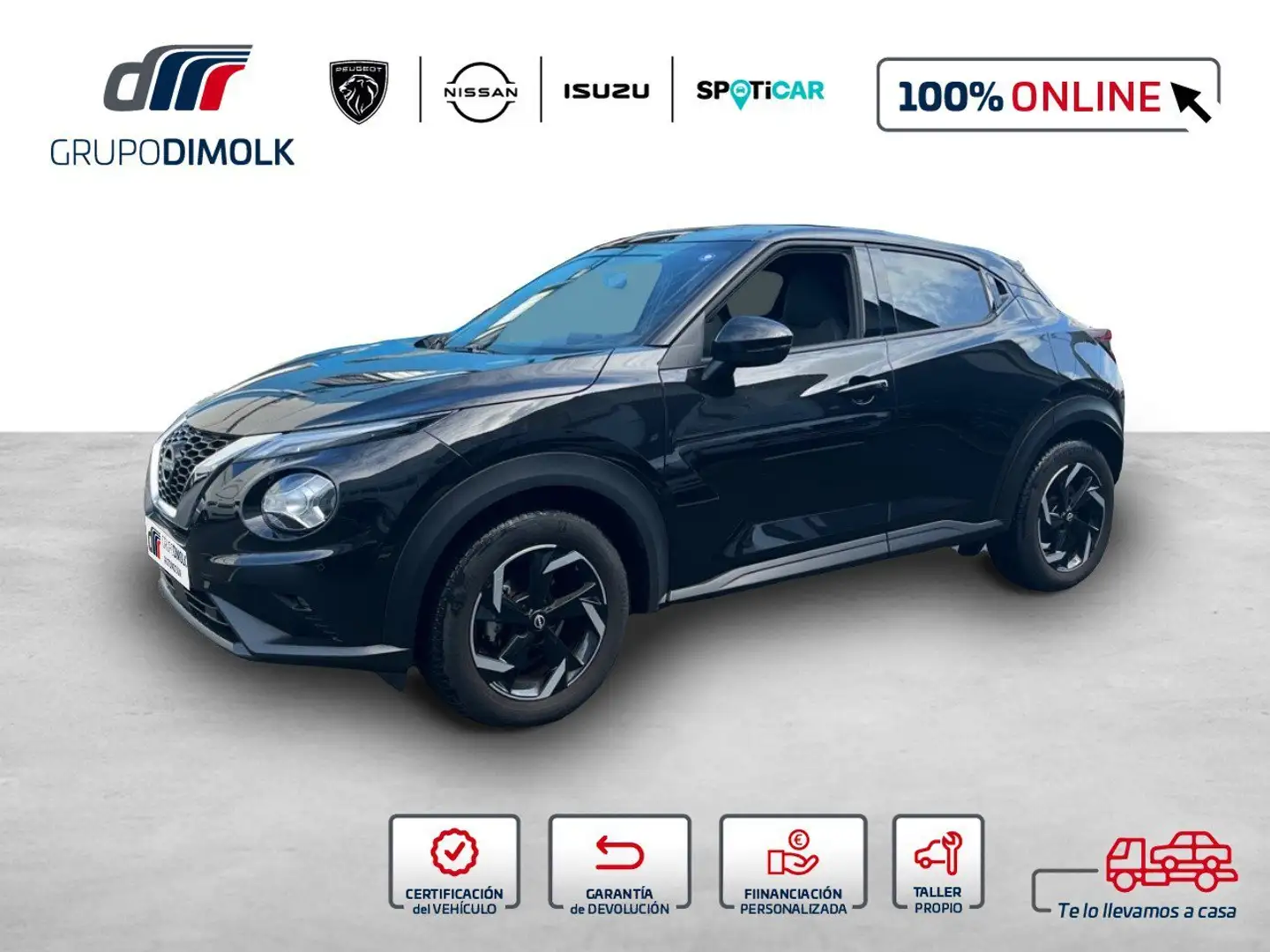 Nissan Juke 1.0 DIG-T N-Connecta 4x2 114 Negro - 1