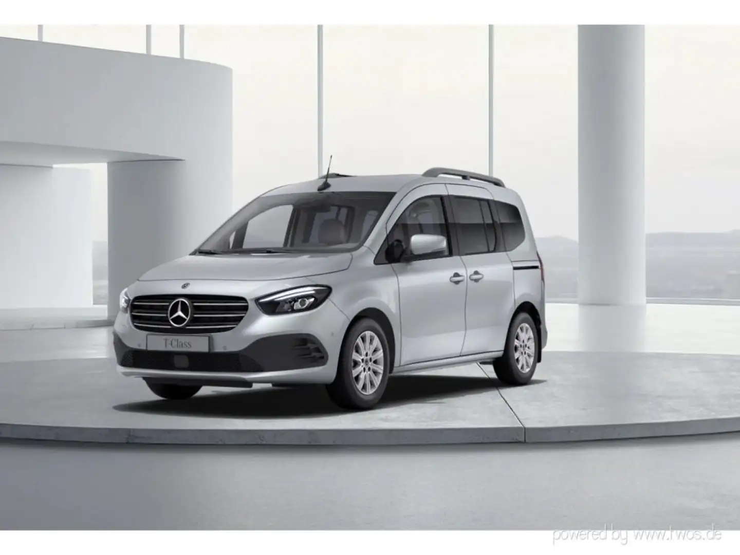 Mercedes-Benz T-Klasse T 180 d PROGRESSIVE Standard AHK LED Navi SHZ Silber - 2