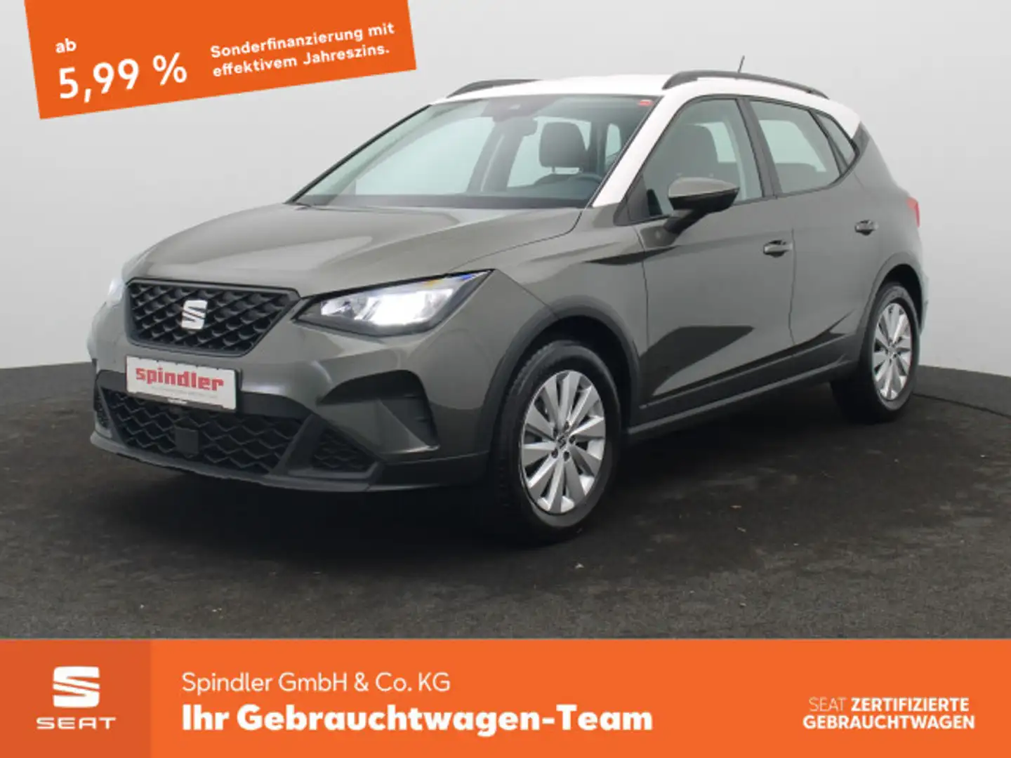 SEAT Arona Style 1.0 TSI / FullLink, LED, PDC, Klima Gris - 1