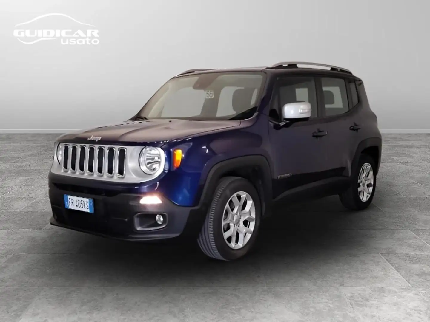 Jeep Renegade 1.6 mjt Limited fwd 120cv my18 Bleu - 1