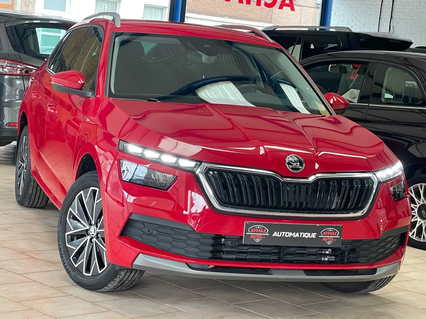 Skoda Kamiq Kamiq 1.0 TSI DSG / COCKPIT DIGITAL /APPEL CARPLAY Rouge - 1