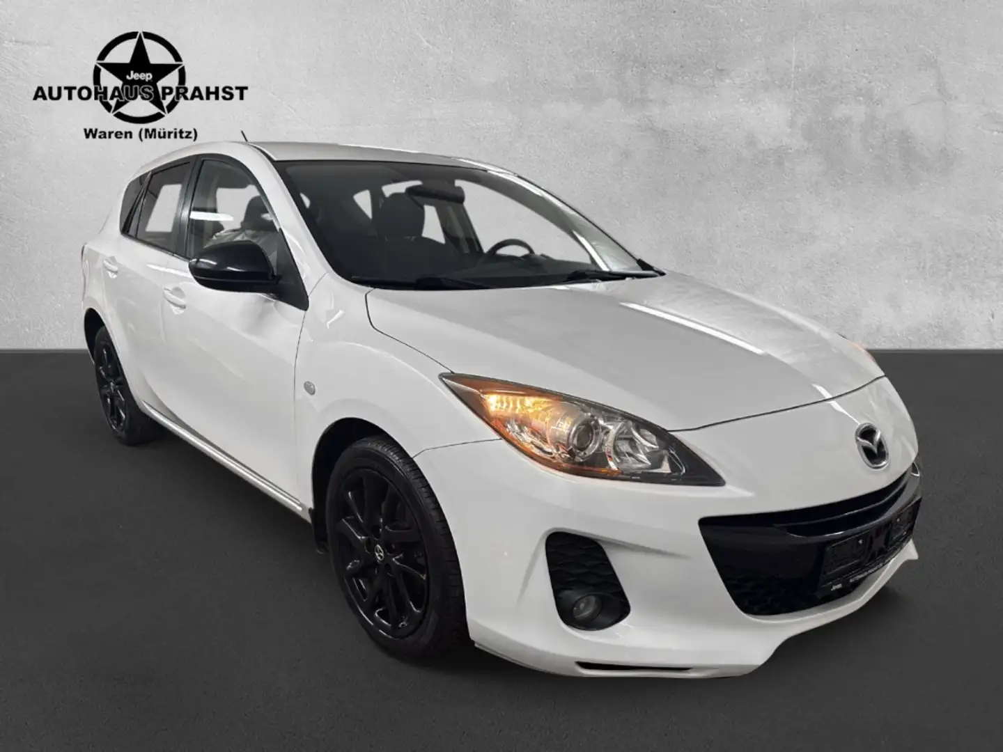 Mazda 3 1.6i Kenko II.Hand NAVI TEMPOMAT PDC SITZH. Blanc - 1