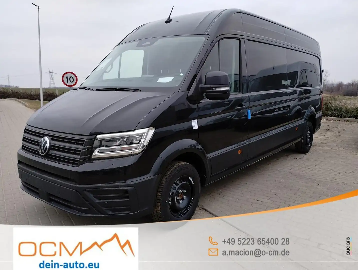 Volkswagen Crafter Kasten 35 lang Hochdach FWD Zwart - 1