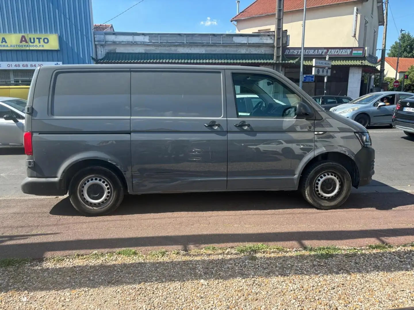 Volkswagen Transporter VOLKSWAGEN TRANSPORTER 2.0 TDI 150cv DSG Gris - 2