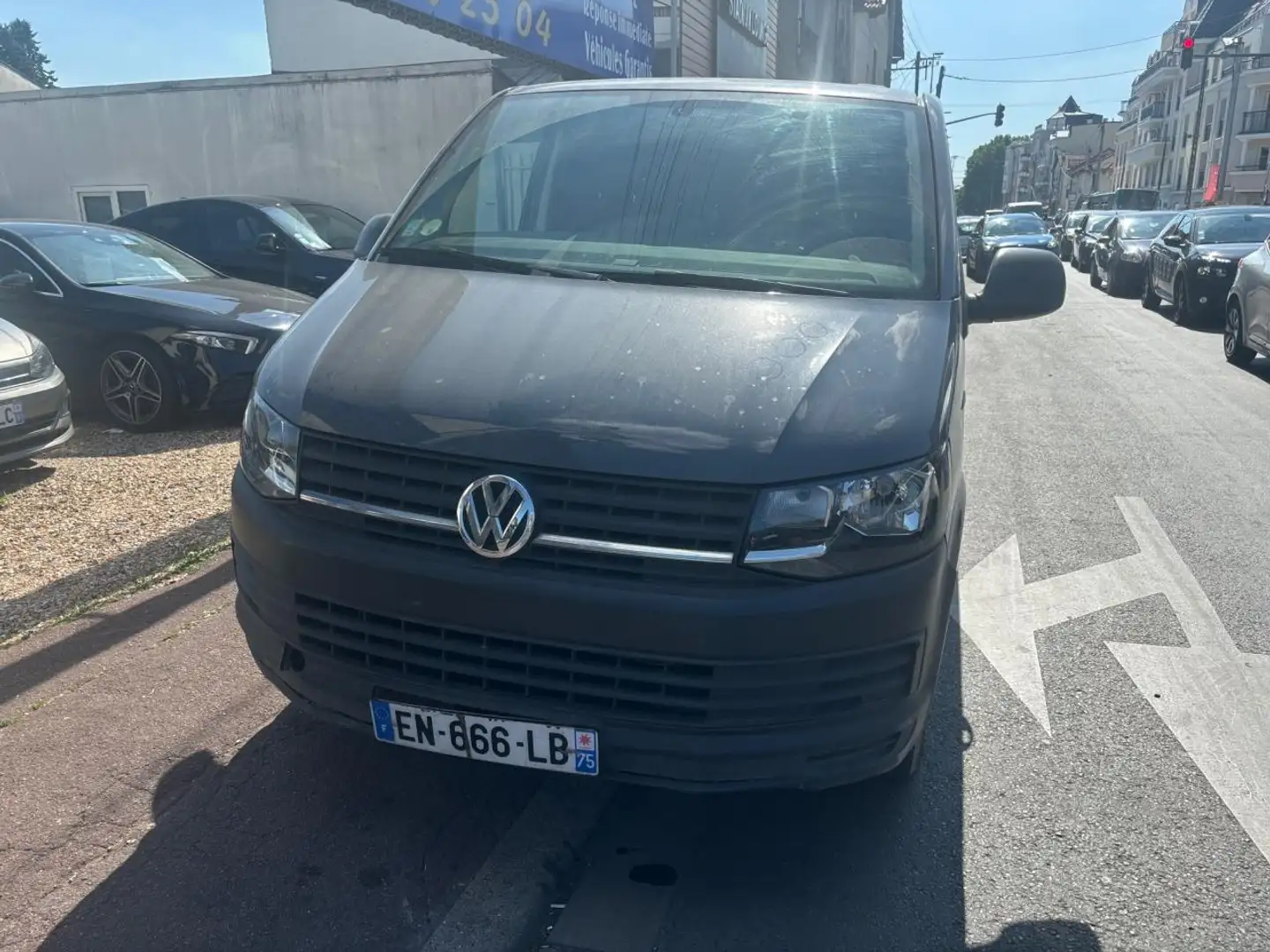 Volkswagen Transporter VOLKSWAGEN TRANSPORTER 2.0 TDI 150cv DSG Gris - 1