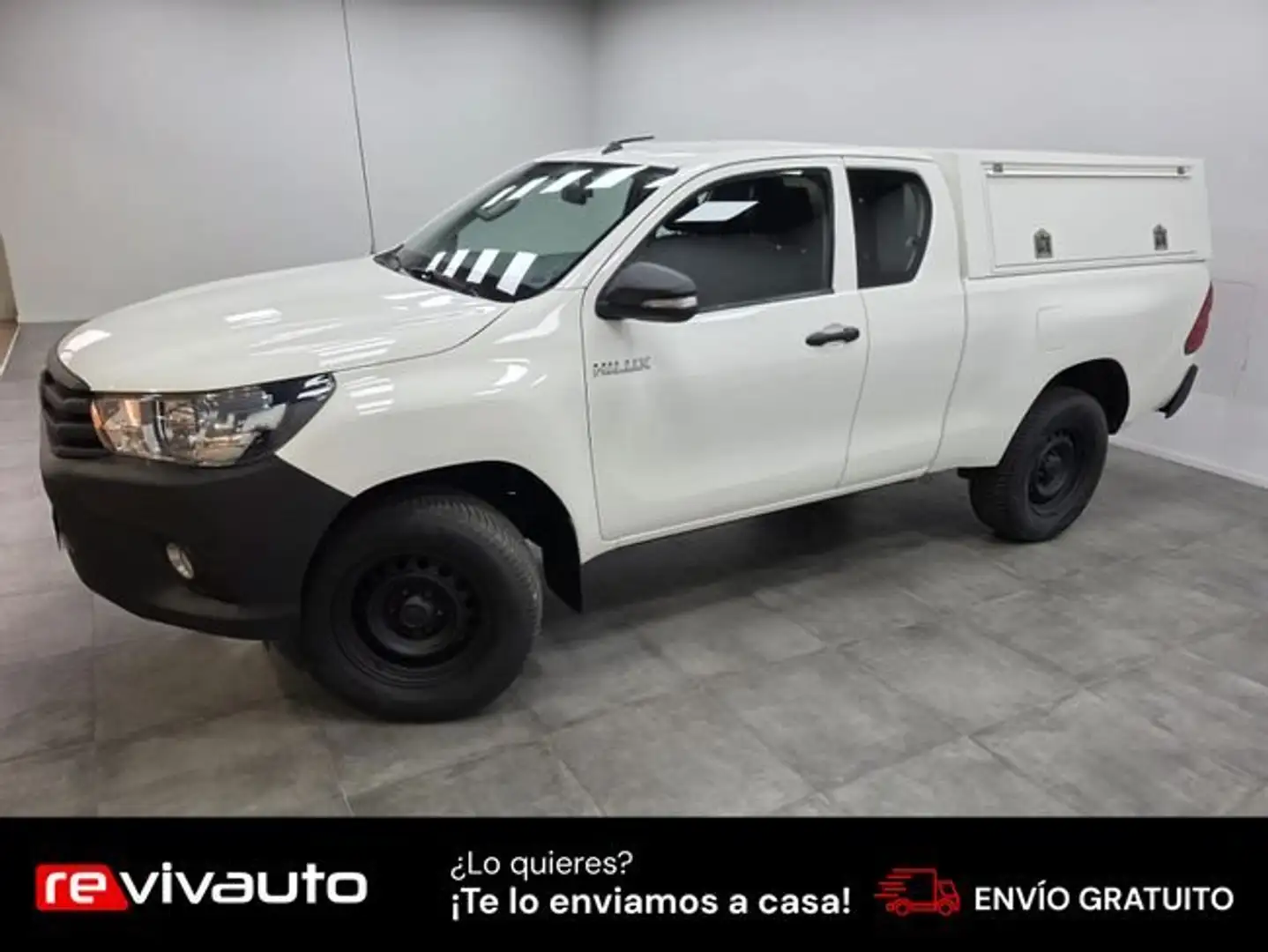 Toyota Hilux 2.4 D4D Cabina simple GX Blanco - 2