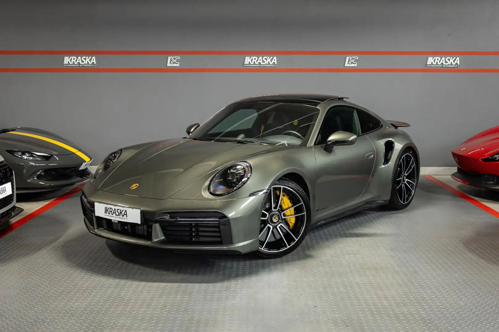 Porsche 992 911 TURBO S - Burmester - FULL PPF - Approved 27 Yeşil - 2