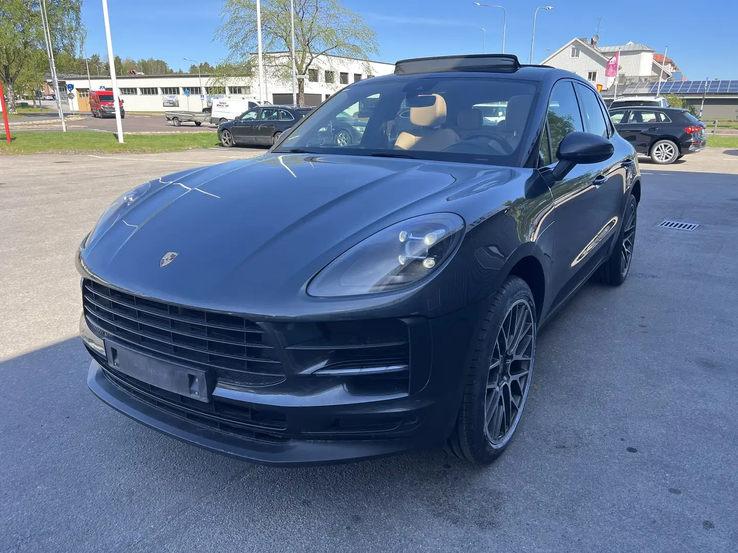 Porsche Macan II *PanoDach*SHZ*21"ALU RS* Grau - 1
