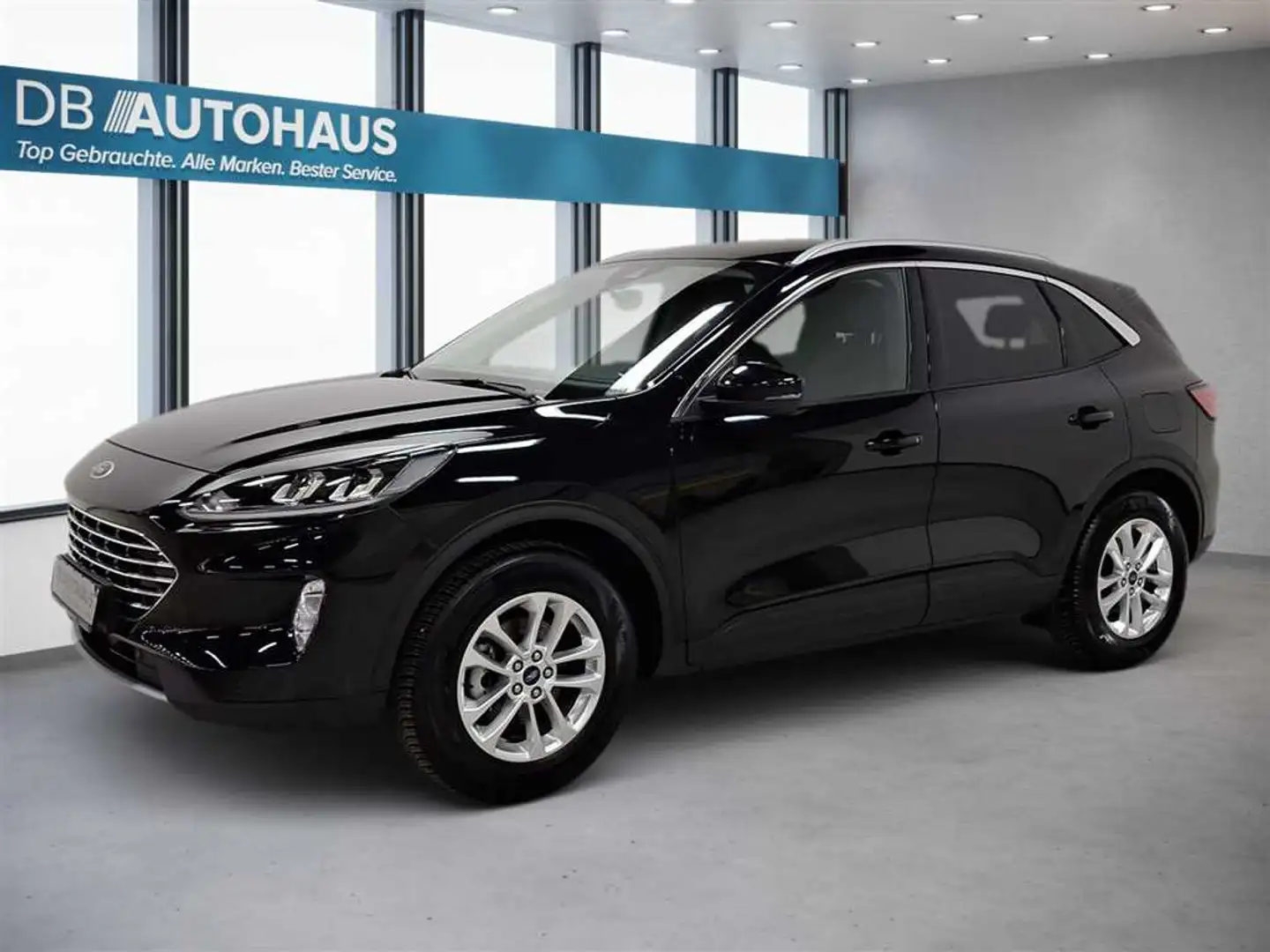 Ford Kuga Titanium 2.5 DuraTec FHEV 4WD Automatik Negro - 1