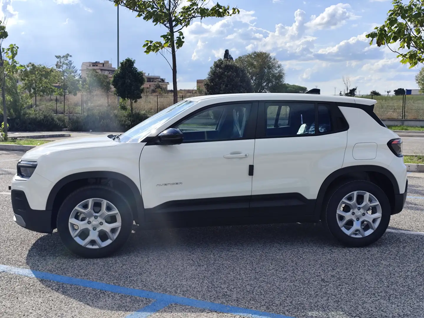 Jeep Avenger Avenger 1.2 turbo Altitude fwd 100cv KM0 Blanc - 2