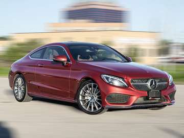 C 300|AMG|COUPE|BROWN INT|NAV|PANOROOF|B.SPOT|LOAD