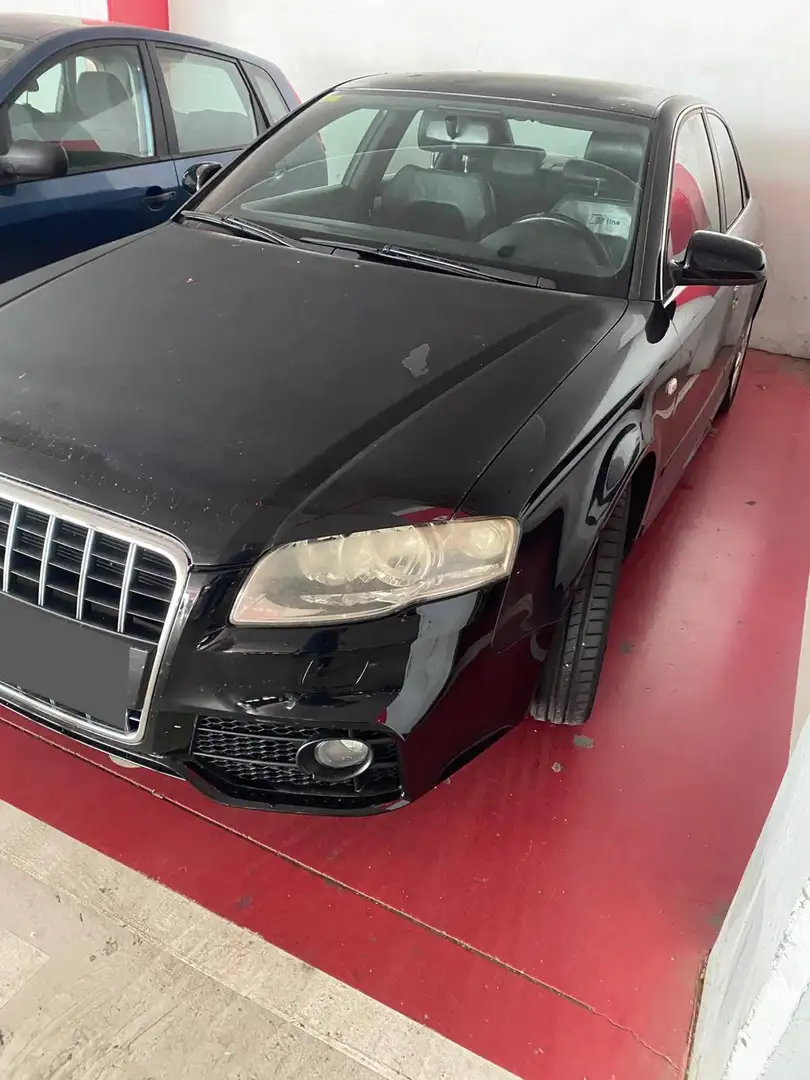 Audi A4 B7 2.0 TDI 140 CV S line exterior e interior Negro - 1