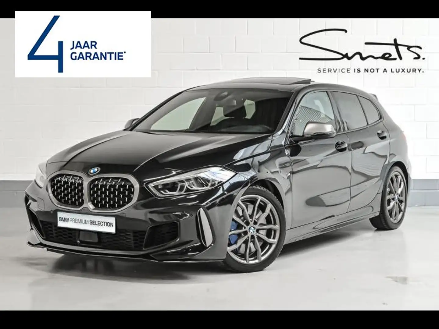 BMW 135 xDrive-Harman-HUD-Pano-ACC Noir - 1