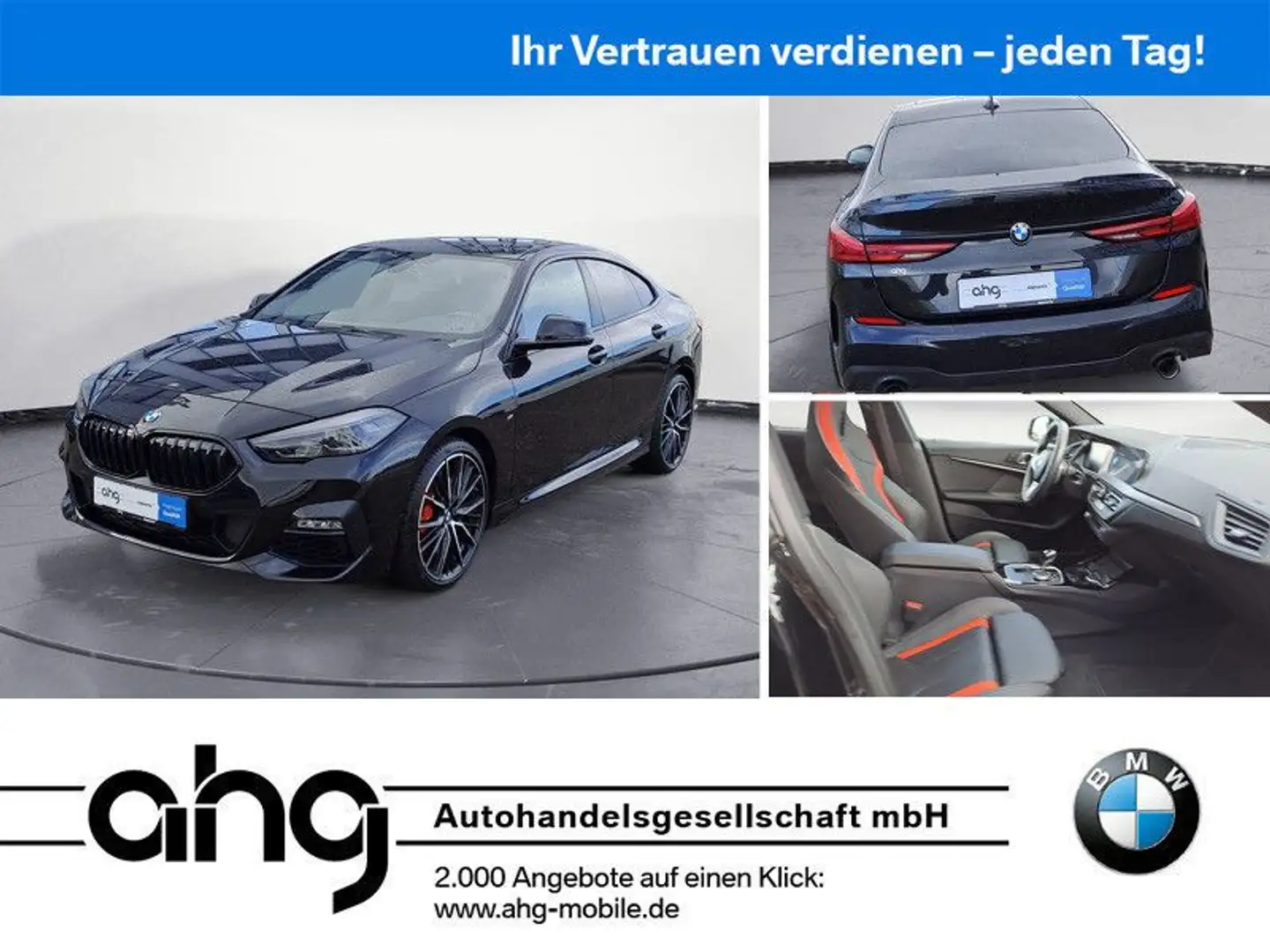 BMW Sonstige 220i xDrive Gran Coupe Edition Co Navi Leder Tem Schwarz - 1