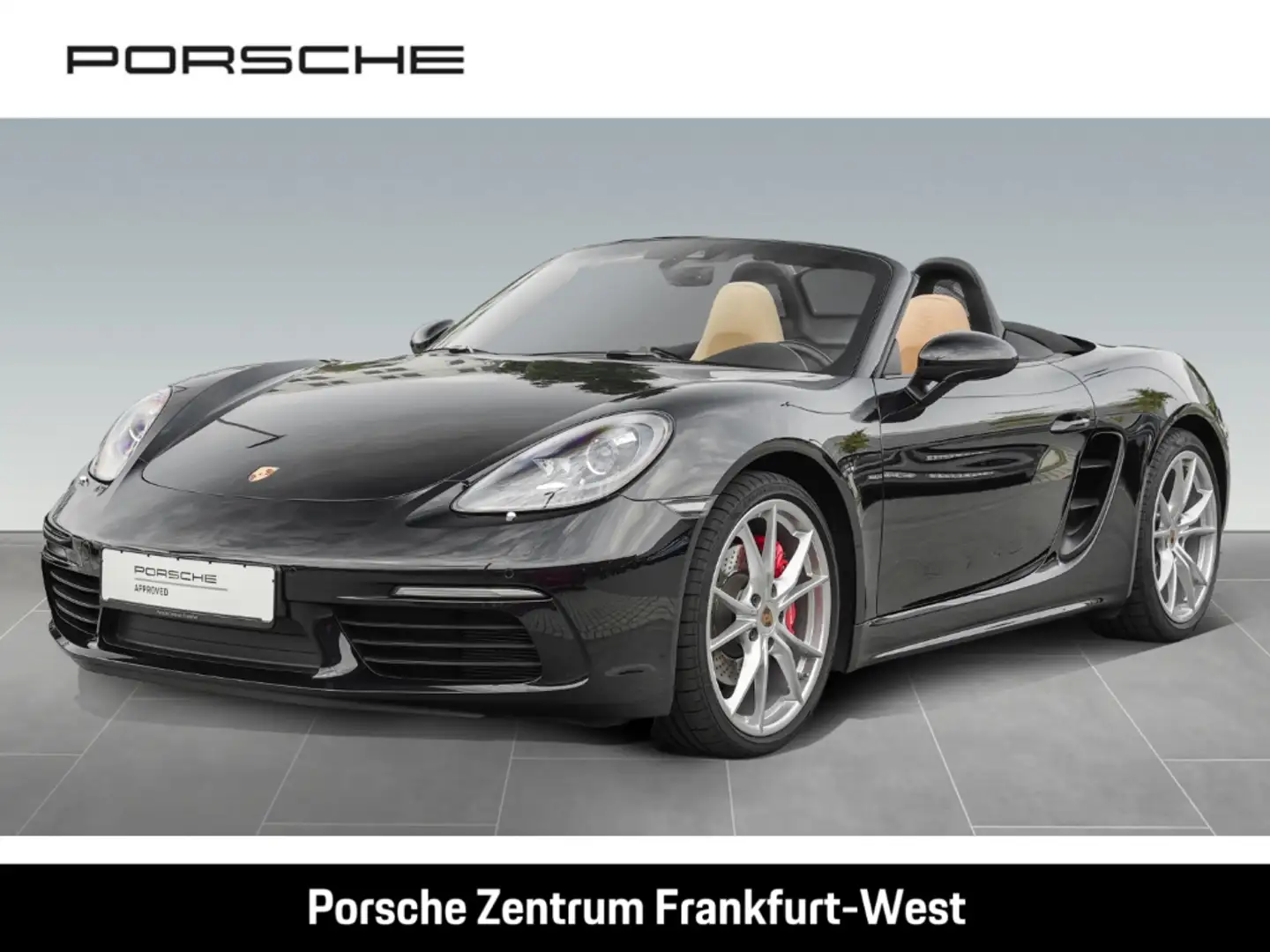 Porsche Boxster 718 S Sportabgasanlage Leder- luxorbeige Noir - 1