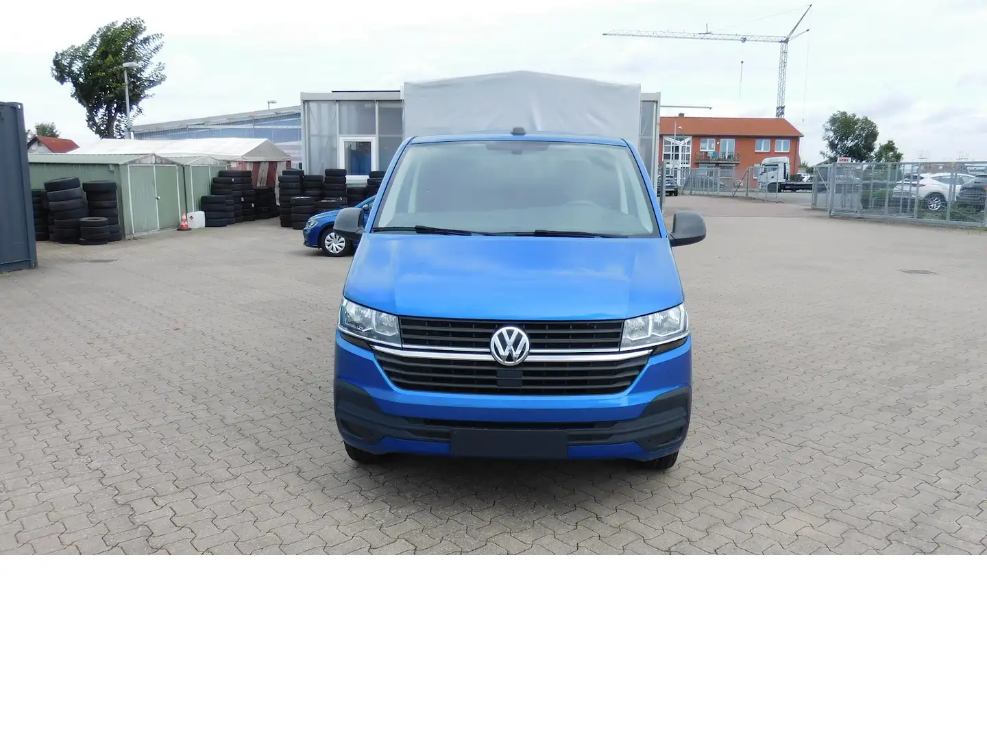Volkswagen T6.1 Kombi Pritsche 2.0 Doka Navi TDI Spriegel Modrá - 2