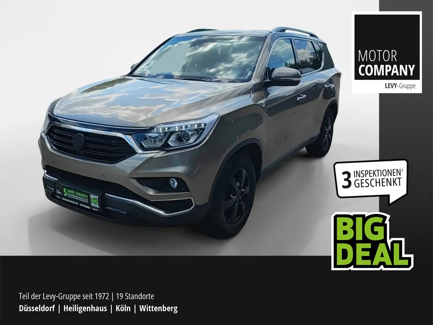 SsangYong Rexton 2.2 e-XDi 4x4 Crystal AUT+Kamera+DynLicht Grau - 1