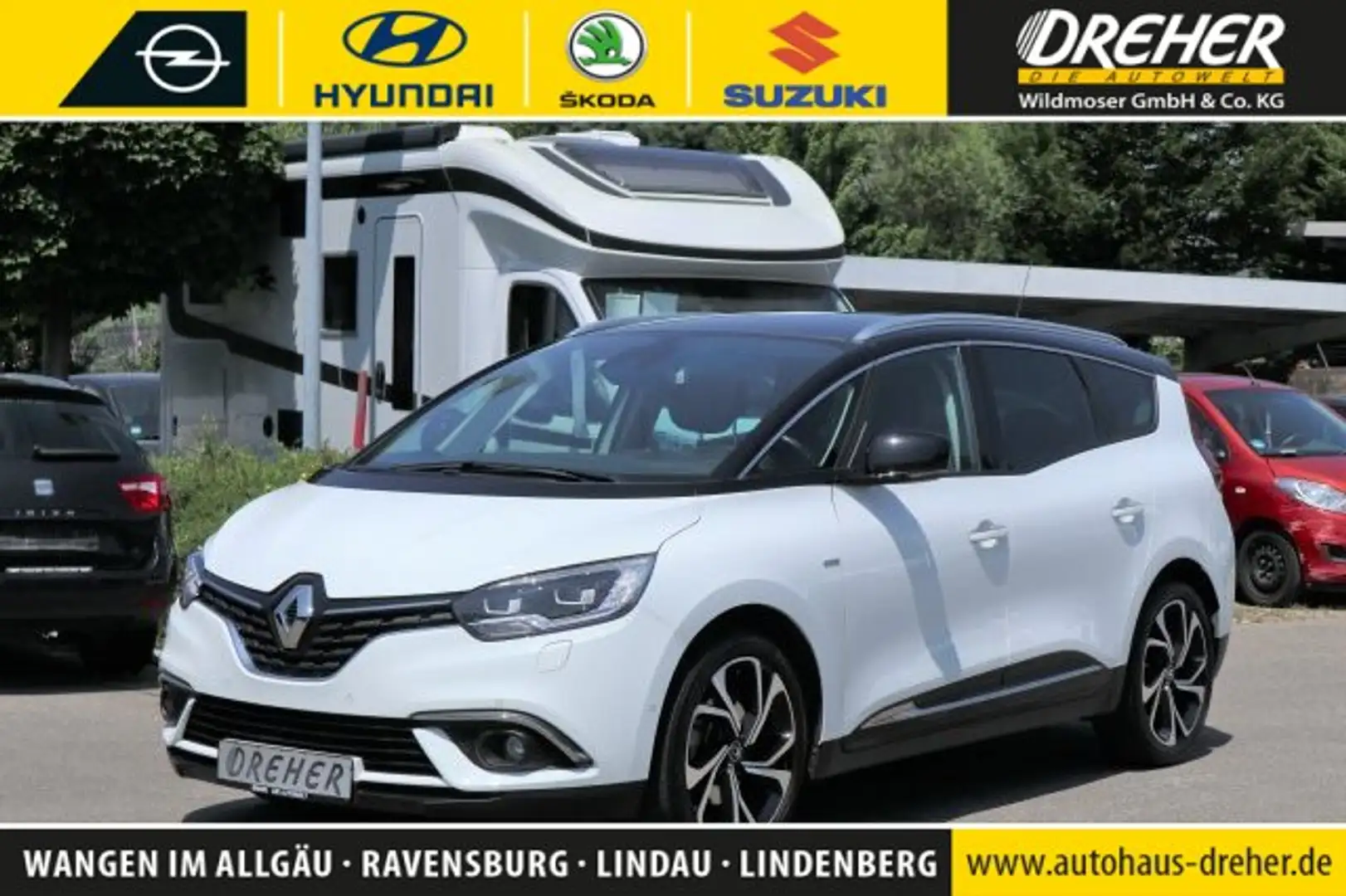 Renault Scenic Grand Scenic IV 1.3 TCe 140 Grand BOSE-Edition  BC Weiß - 1