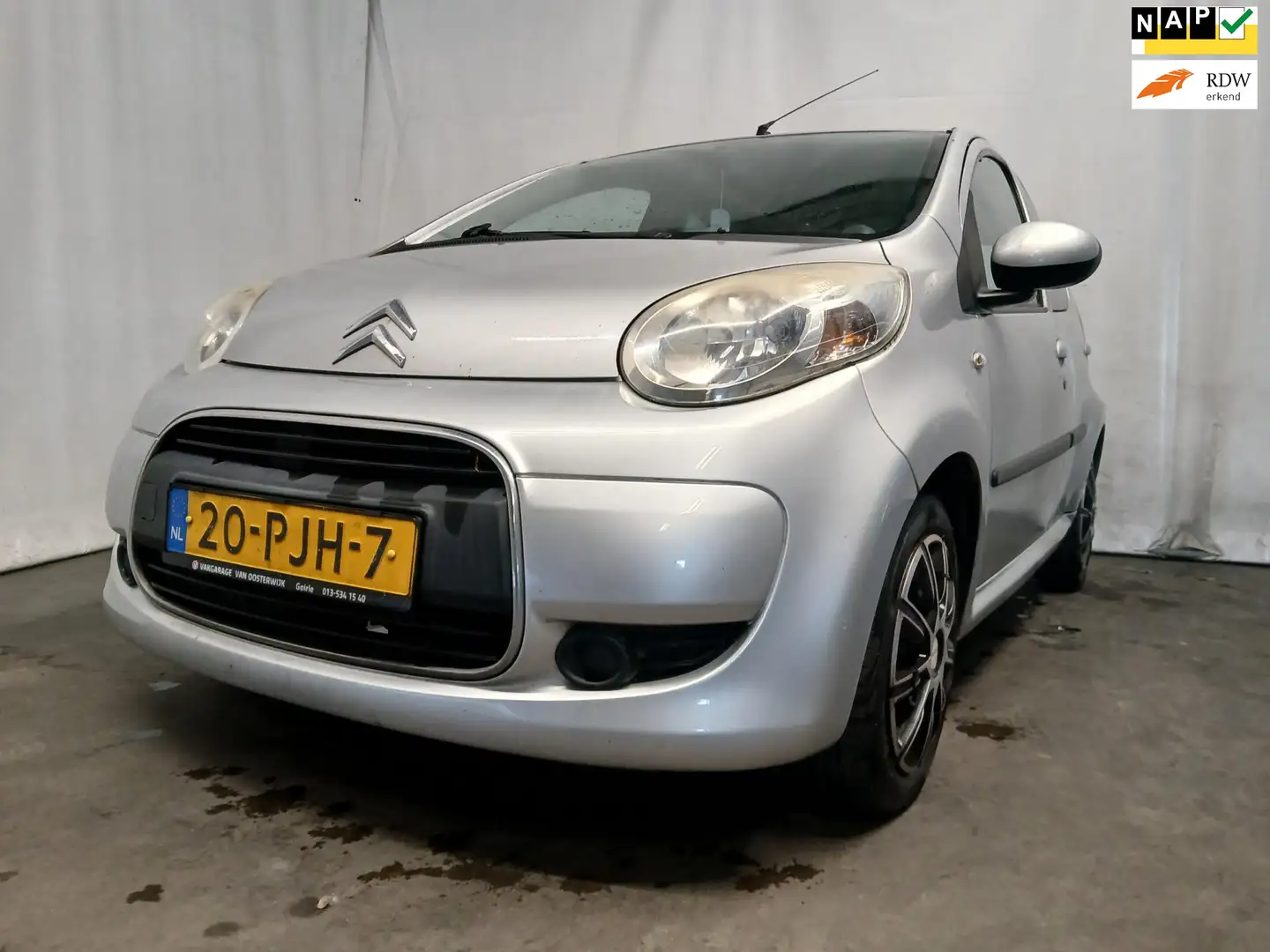 Citroen C1 1.0-12V Ambiance - Airco - Display - Schade Grijs - 1