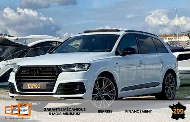 Audi SQ7 4.0 V8 TDI Bi-turbo 435ch Quattro - 57k€ d'options - 2ème main - TVA récupérable 41658EUR HT