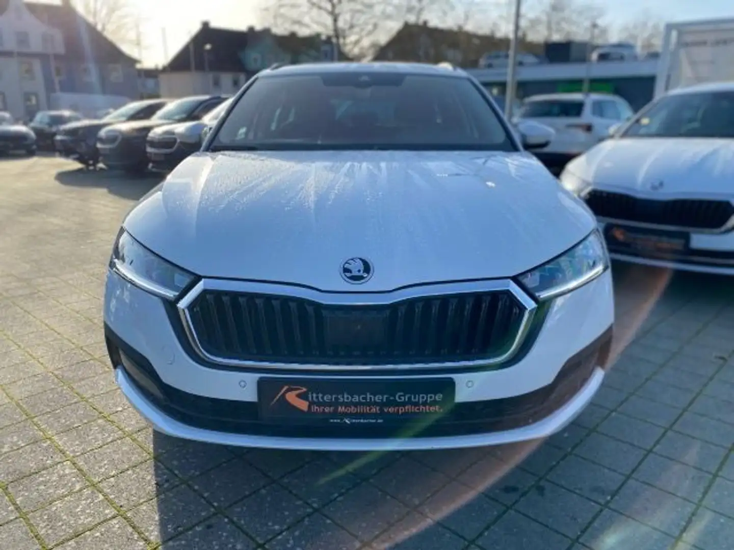 Skoda Octavia Combi 2.0 TDI DSG Tour beheiz. WSS Weiß - 2