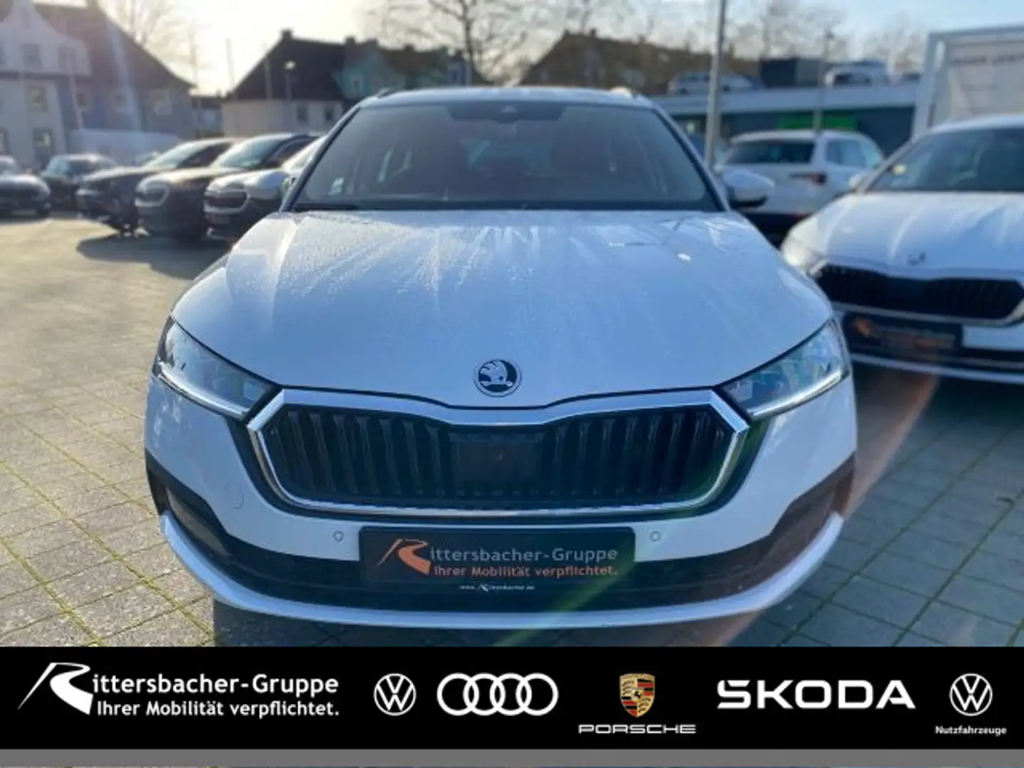 Skoda Octavia Combi 2.0 TDI DSG Tour beheiz. WSS Weiß - 1