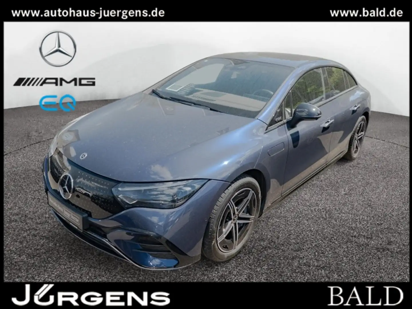 Mercedes-Benz EQE 300 AMG-Sport/DIGITAL/360/AHK/Night/Distr/19 Bleu - 2