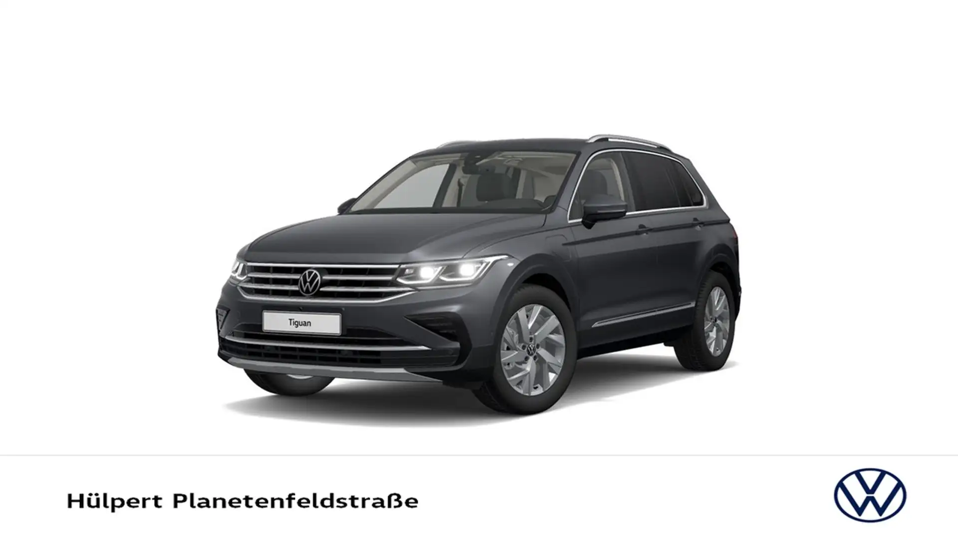 Volkswagen Tiguan 1.4 HYBRID ELEGANCE LEDER AHK 360°CAM ACC Grau - 1