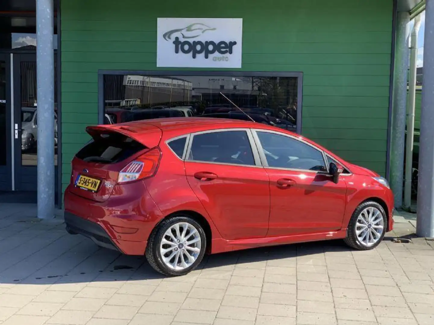 Ford Fiesta 1.0 EcoBoost | ST-Line | Navigatie | StoelVw.| Rood - 2