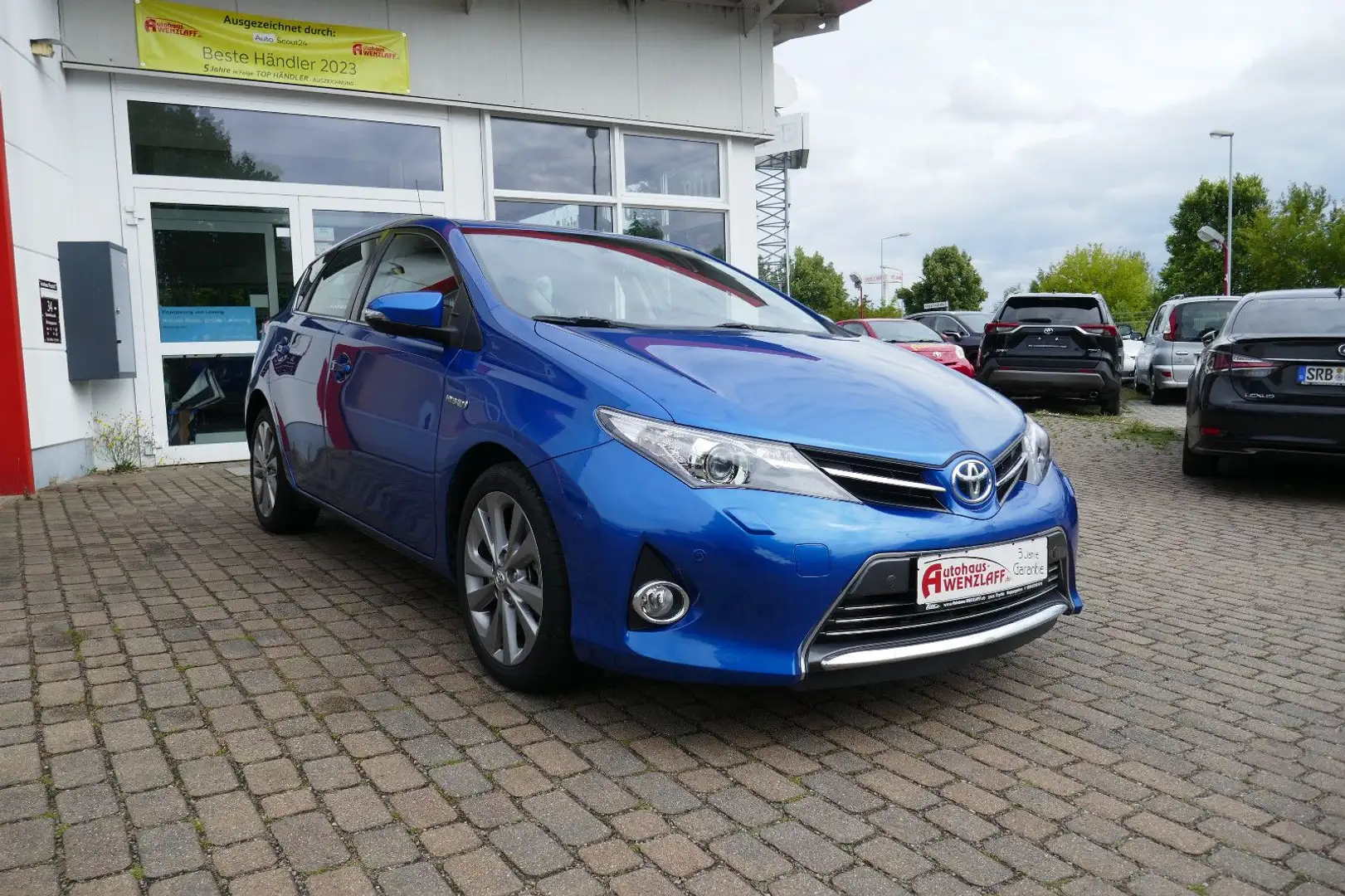 Toyota Auris Hybrid Executive Xenon Leder 3J Garantie Blau - 2