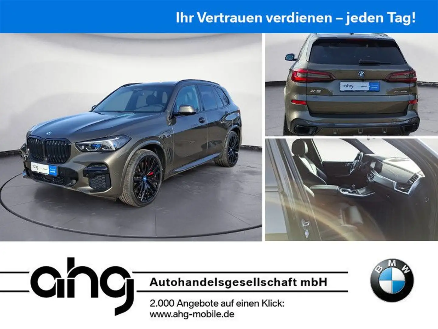 BMW X5 xDrive45e M Sport HIFI Laser Head Up Gris - 1
