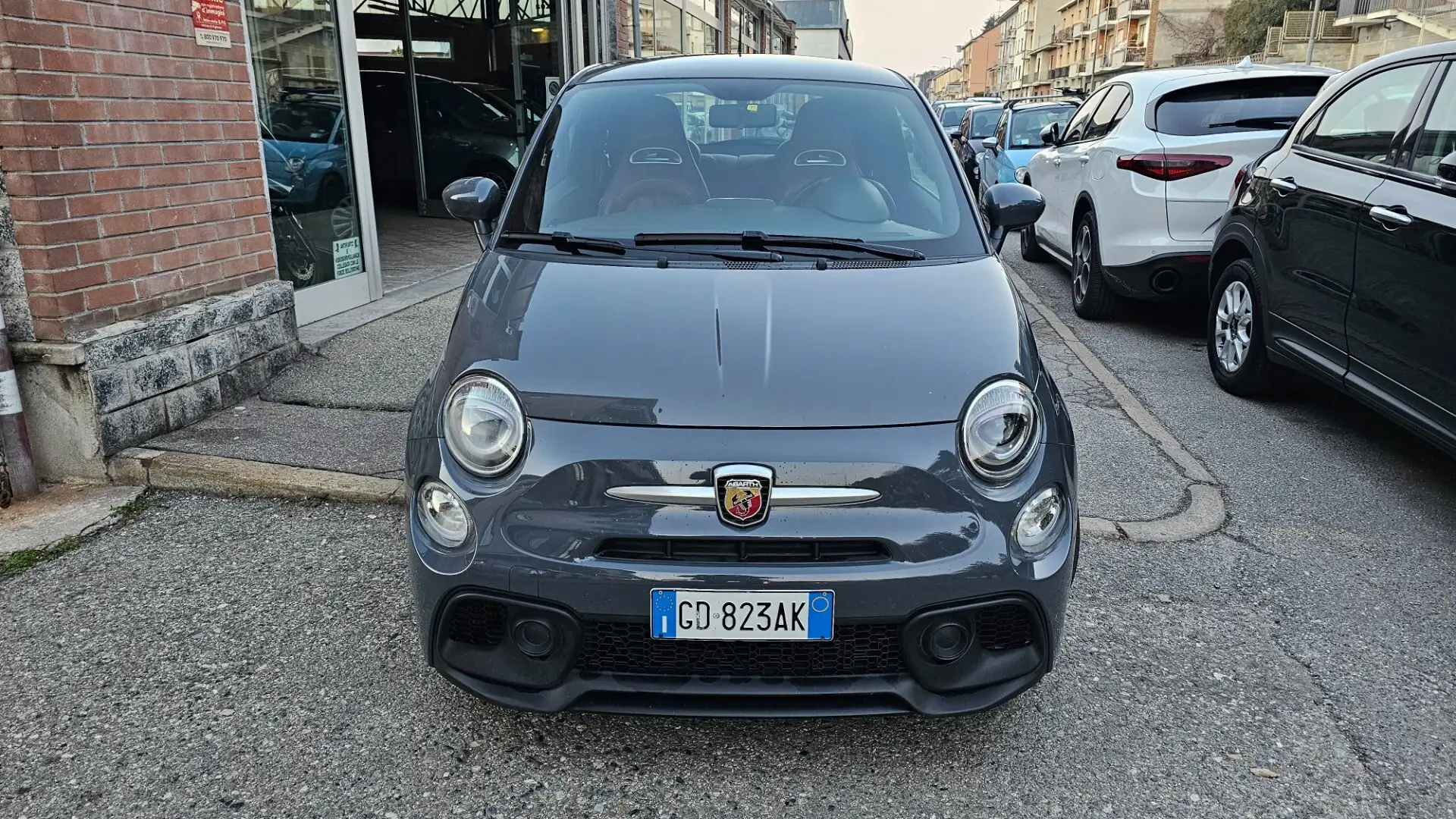 Abarth 595 1.4 Turbo T-Jet 145 CV Grigio - 2