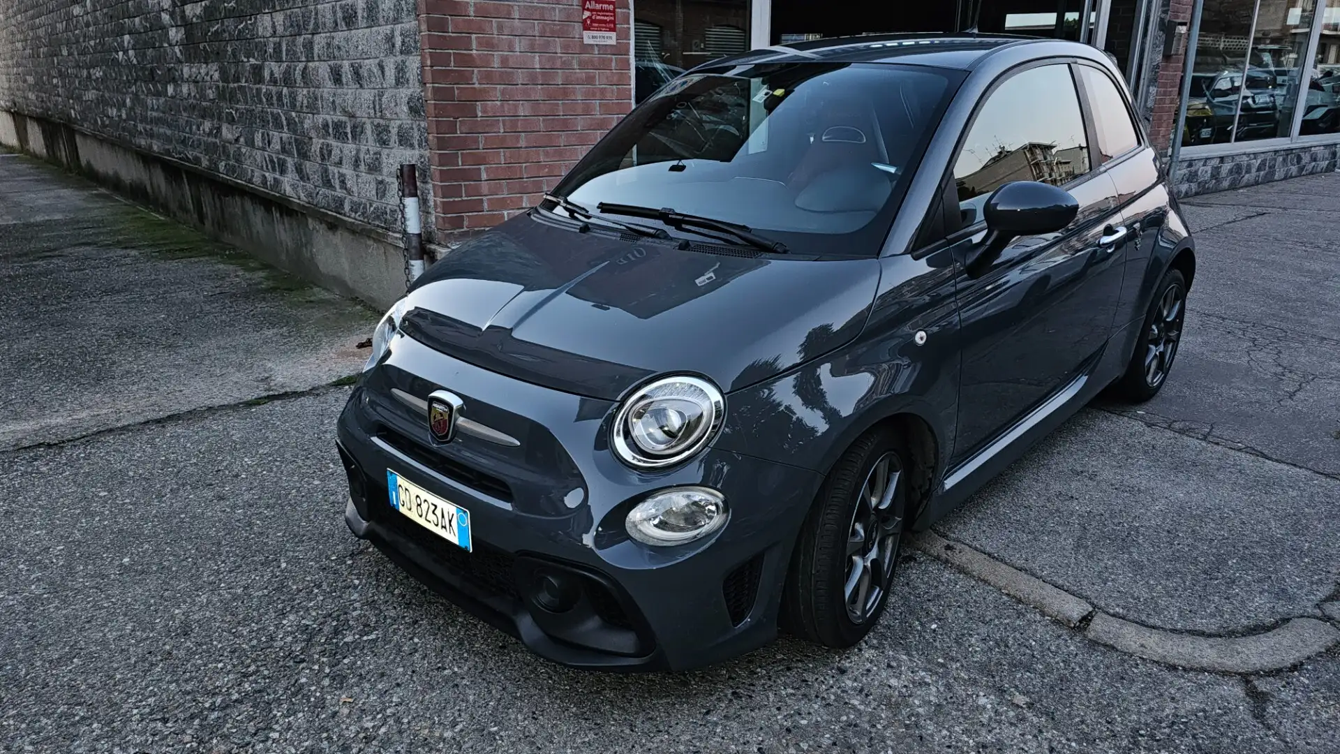 Abarth 595 1.4 Turbo T-Jet 145 CV Grigio - 1
