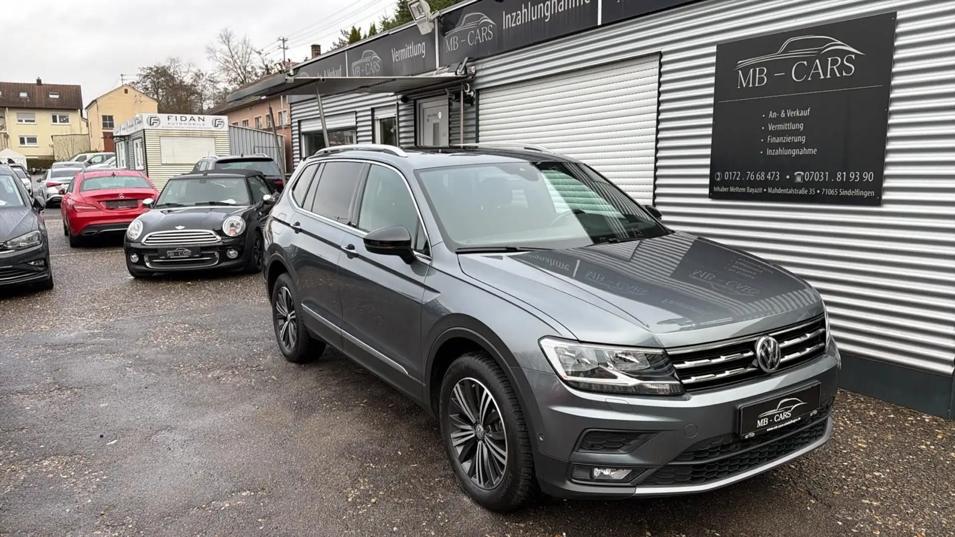 Volkswagen Tiguan Allspace United 4Motion*PANO*VIRTUAL*STAN Grau - 1