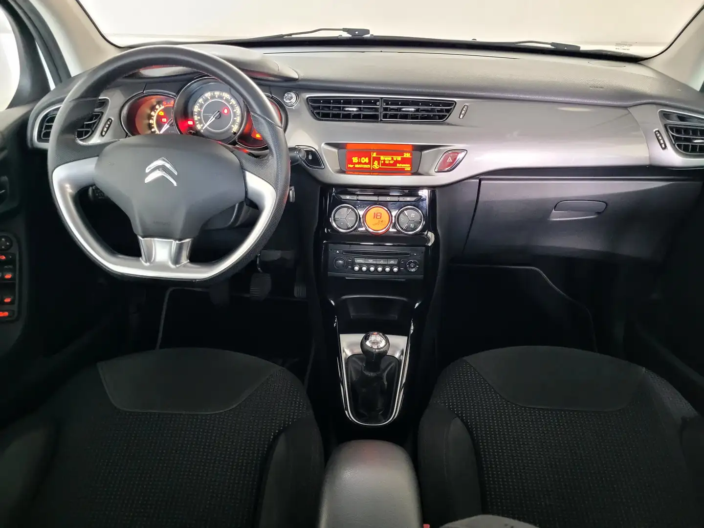 Citroen C3 1.4 hdi DIESEL TETTO PANORAMICO CRUISE C. LEGA16" Bianco - 2