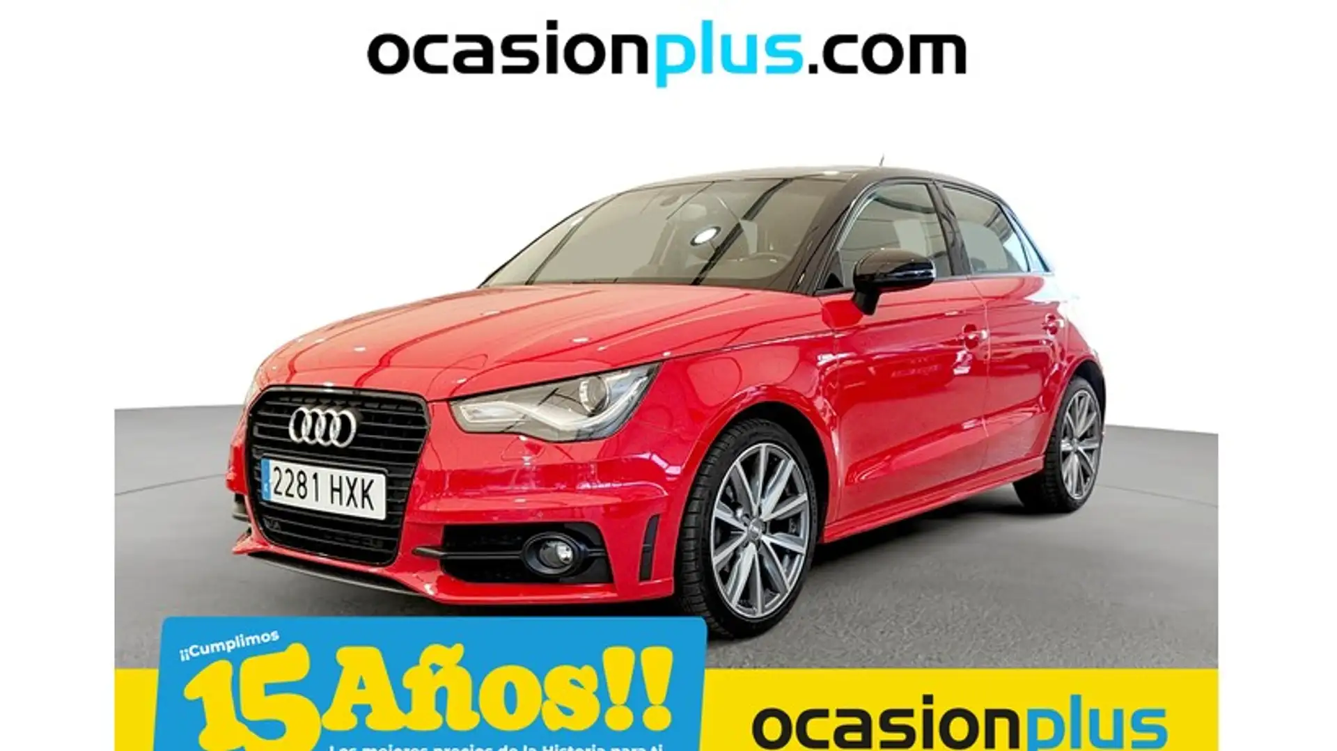 Audi A1 Sportback 1.6TDI Adrenalin S-Tronic Rouge - 1