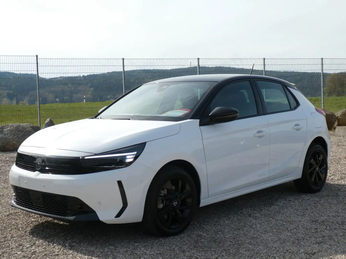 Opel Corsa F GS 1.2 turbo PDC  Kamera SHZ LHZ Weiß - 1