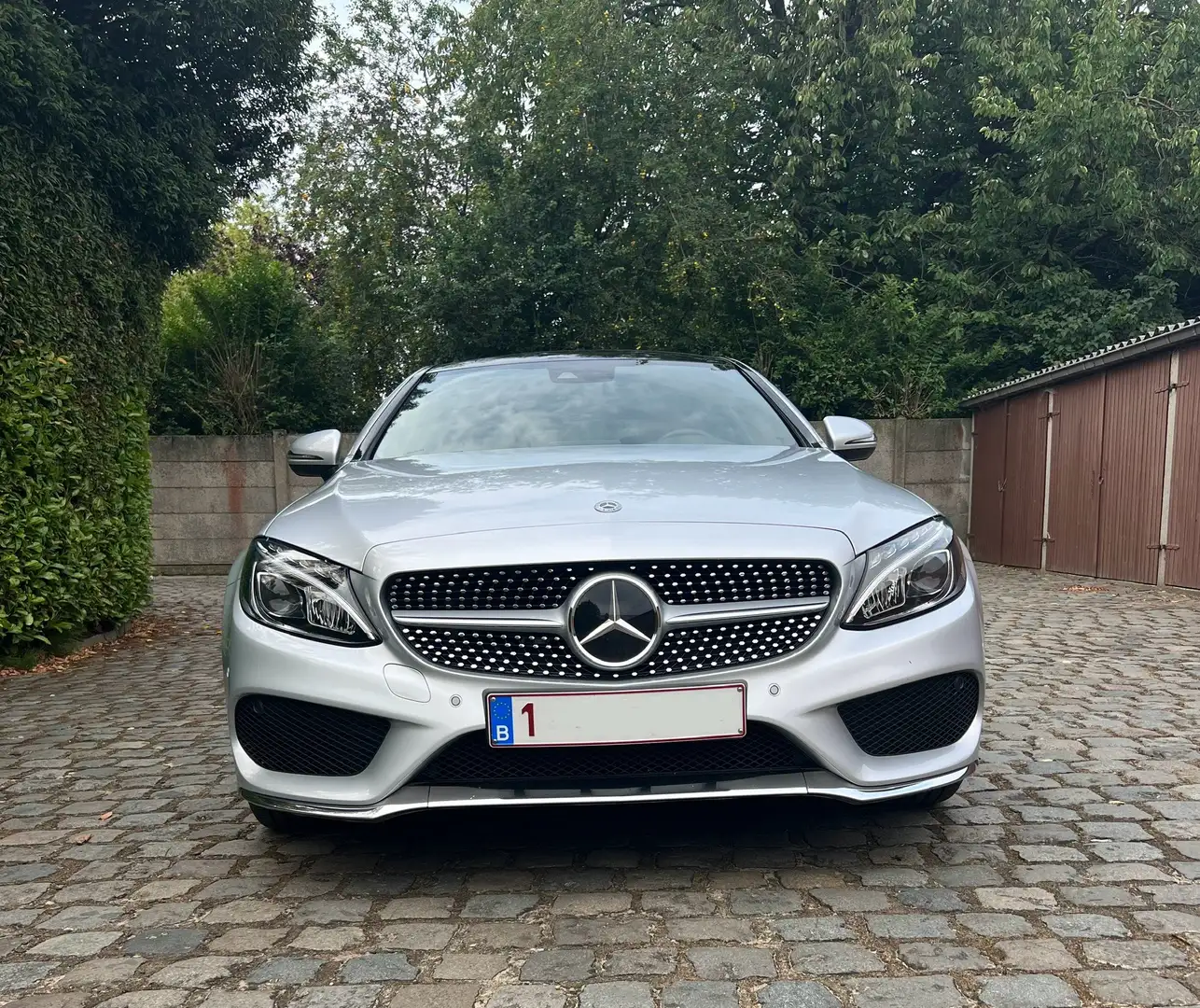 Mercedes-Benz C 180 Coupe 9G-TRONIC AMG Line Argent - 1