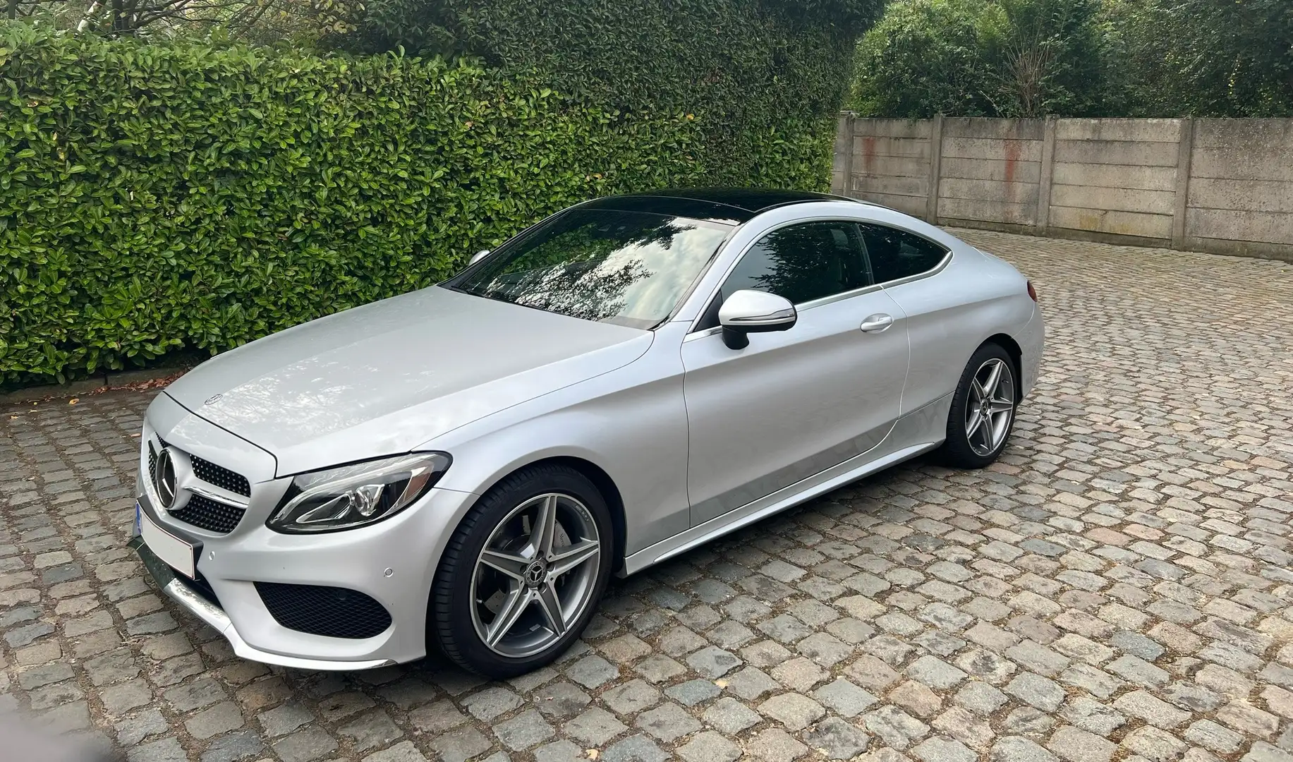 Mercedes-Benz C 180 Coupe 9G-TRONIC AMG Line Argent - 2